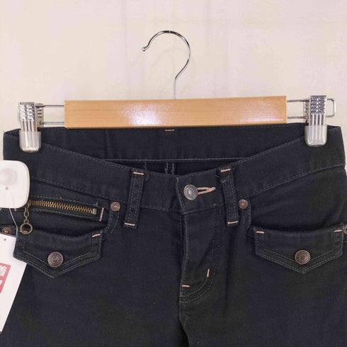 ヒステリックグラマー HYSTERIC GLAMOUR ローライズブーツカットスキニーデニム Y2K レディース XXS