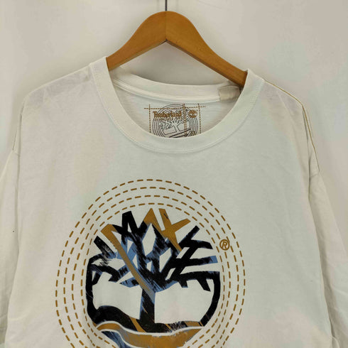 ティンバーランド Timberland プリントクルーネックTシャツ メンズ XL