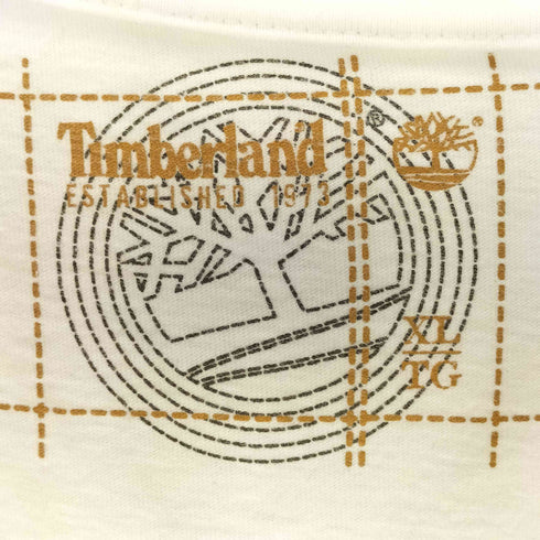 ティンバーランド Timberland プリントクルーネックTシャツ メンズ XL