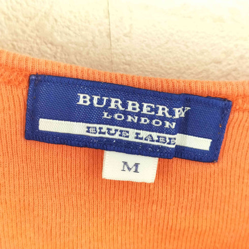 バーバリーブルーレーベル BURBERRY BLUE LABEL 半袖プリントTシャツ Y2K レディース M