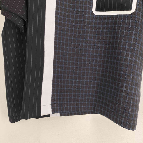 クルニ CULLNI Check Bi Color Pullover メンズ JPN:1