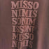 ミッソーニスポーツ MISSONI SPORTS MADE IN ITALY フロントプリントクルーネックスウェット メンズ M