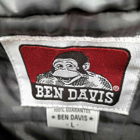 ベンデイビス BEN DAVIS ワークパーカー 中綿 フードジャケット ゴリラタグ 中綿ジャケット メンズ import:L