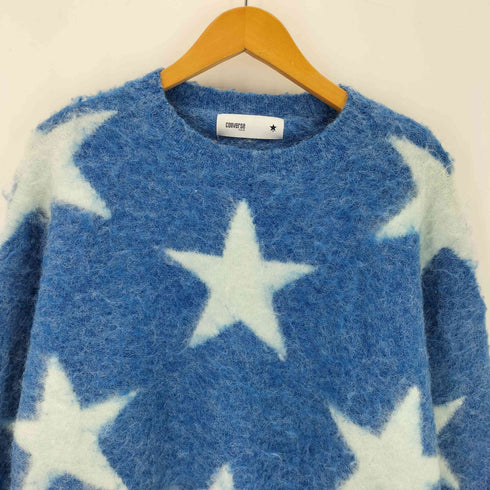 コンバーストウキョウ CONVERSE TOKYO SHAGGY PULLOVER KNIT 総柄 ニット メンズ 3