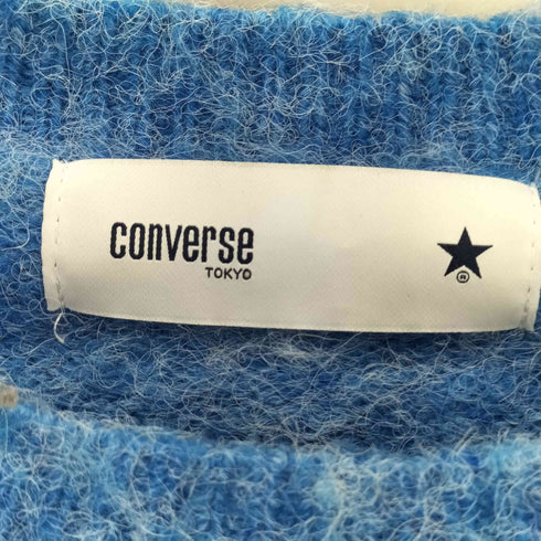コンバーストウキョウ CONVERSE TOKYO SHAGGY PULLOVER KNIT 総柄 ニット メンズ 3