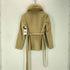 ビッキー VICKY ANGOLA&WOOL アンゴラ混 襟フォックスファー コート レディース JPN:1