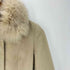 ビッキー VICKY ANGOLA&WOOL アンゴラ混 襟フォックスファー コート レディース JPN:1
