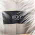 ビッキー VICKY ANGOLA&WOOL アンゴラ混 襟フォックスファー コート レディース JPN:1