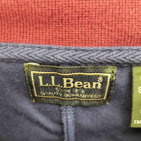 エルエルビーン L.L.Bean ラグラン ボーダー スリーブ Vネック スウェット メンズ import:M
