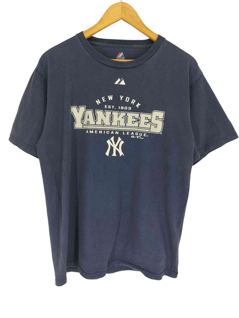マジェスティック MAJESTIC 両面プリントクルーネックTシャツ メンズ M
