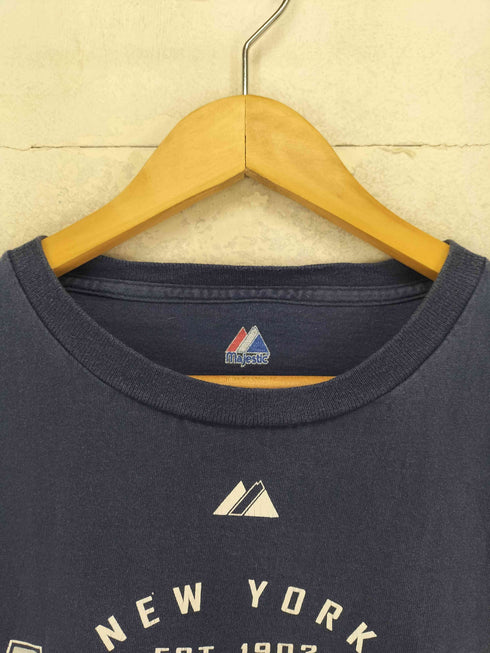 マジェスティック MAJESTIC 両面プリントクルーネックTシャツ メンズ M