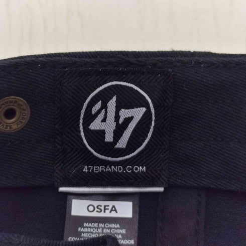 フォーティセブンブランド 47 BRAND CLEAN UP ベースボールチーム ロゴ 刺繍 6パネル キャップ メンズ