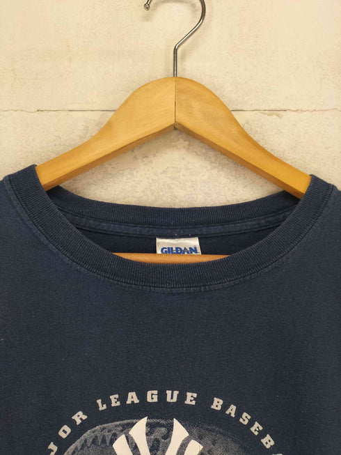 ギルダン GILDAN 両面プリントクルーネックTシャツ メンズ L