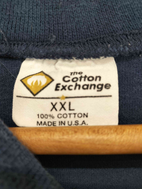 ザコットンエクスチェンジ THE COTTON EXCHANGE ILLINOIS フロントカレッジプリントクルーネックTシャツ メンズ XXL