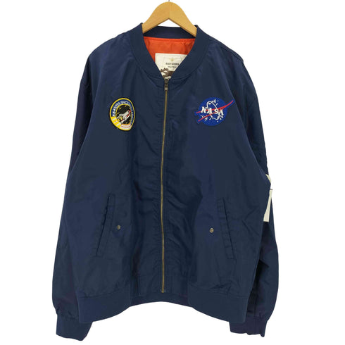 ASSTSERIES NASA MA-1 ボンバージャケット メンズ 6XL