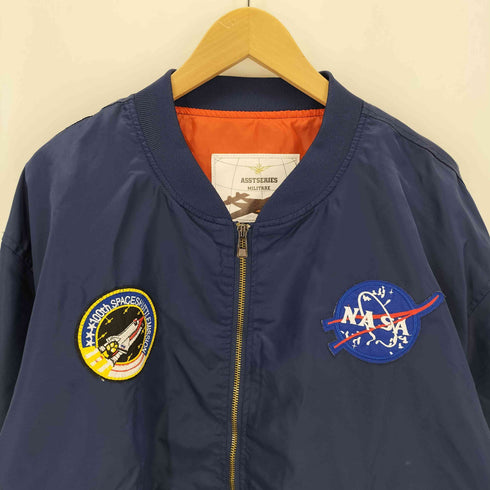 ASSTSERIES NASA MA-1 ボンバージャケット メンズ 6XL