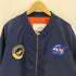ASSTSERIES NASA MA-1 ボンバージャケット メンズ 6XL