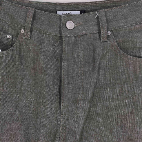 BAGGY GREEN SELVEDGE DENIM メンズ S