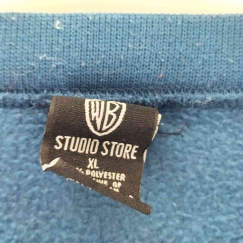 ワーナーブラザーズスタジオストア WARNER BROS STUDIO STORE 90s キャラクター刺繍 クルーネックスウェット メンズ import:XL
