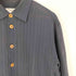 ジョルジオアルマーニ Giorgio Armani 80~90s イタリア製 白タグ LE COLLEZIONI コットン シアー ストライプ L/Sシャツ メンズ import:L