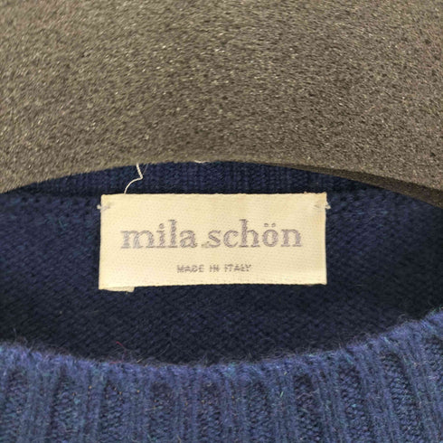 ミラショーン mila schon CASHMERE 100% カシミヤ 半袖ニット レディース