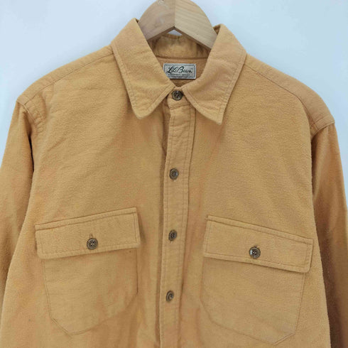 エルエルビーン L.L.Bean 60-70s 筆記体タグ chamois cross shirt シャモアクロス メンズ 15 1/2