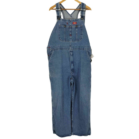 ディッキーズ Dickies デニムオーバーオール メンズ 40×30