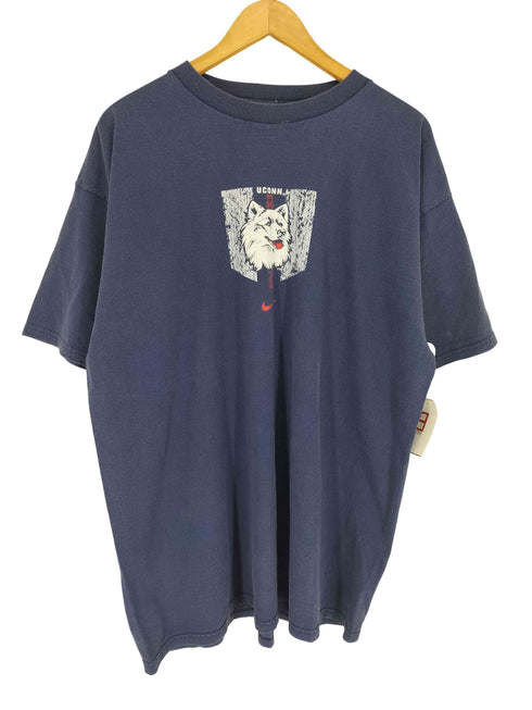 フロントプリントクルーネックTシャツ メンズ