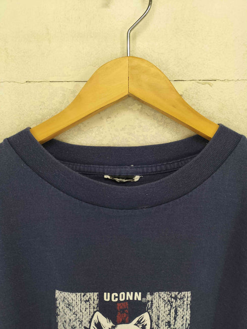 フロントプリントクルーネックTシャツ メンズ