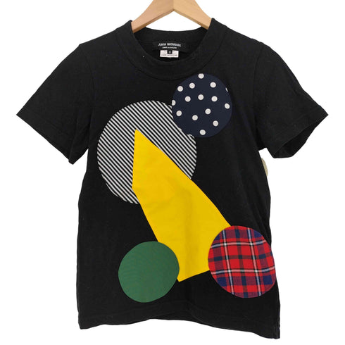 ジュンヤワタナベコムデギャルソン JUNYA WATANABE COMME des GARCONS 15ss 総柄パッチワーク クルーネック 半袖Tシャツ レディース JPN:S