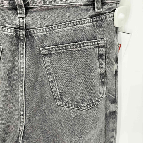 ザラ ZARA 切りっぱなし フレアデニムパンツ メンズ UK:34-35