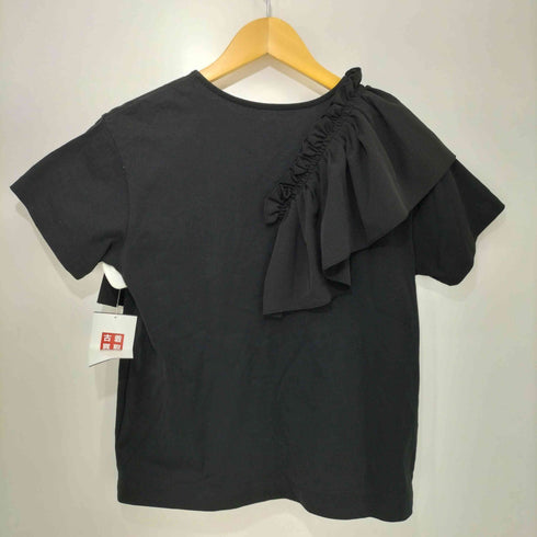 レイビームス Ray BEAMS 24SS アシンメトリー ギャザー フリル Tシャツ レディース