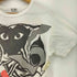 プレイコムデギャルソン PLAY COMME des GARCONS ×TARO OKAMOTO 総柄 クルーネック 半袖 Tシャツ メンズ JPN:L