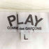 プレイコムデギャルソン PLAY COMME des GARCONS ×TARO OKAMOTO 総柄 クルーネック 半袖 Tシャツ メンズ JPN:L