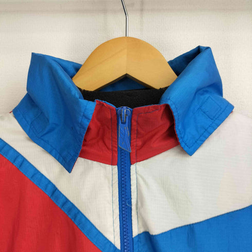 リーボック Reebok 90S 2WAY ロゴプリント ナイロンジャケット メンズ import:M