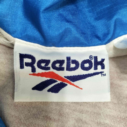 リーボック Reebok 90S 2WAY ロゴプリント ナイロンジャケット メンズ import:M