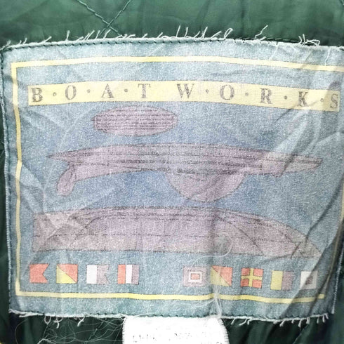 BOAT WORKS ウール フード付き ダッフルコート メンズ