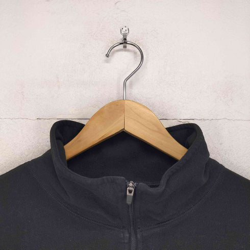 ザノースフェイス THE NORTH FACE ロゴ刺繍ハーフジップフリース メンズ L