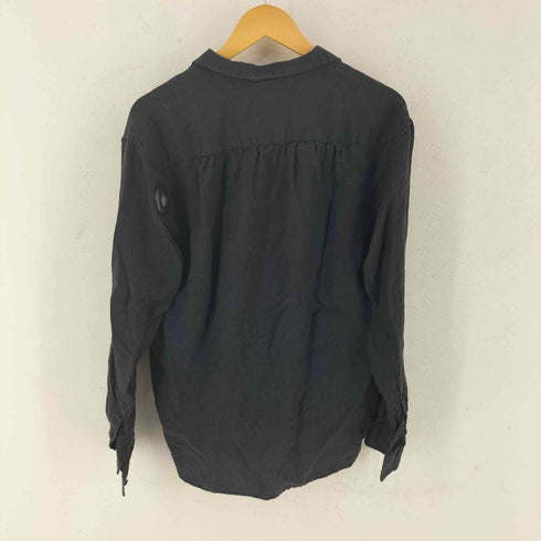 {[BOURRIENNE リネン プルオーバーシャツ メンズ JPN:M