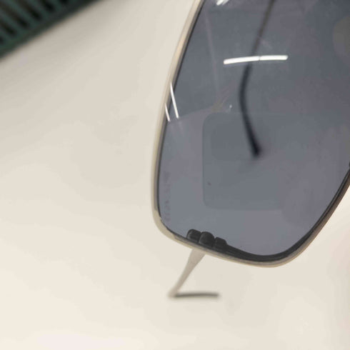 プラダ PRADA MADE IN ITALY イタリア製 メタル チタン フレーム スクエア サングラス メンズ