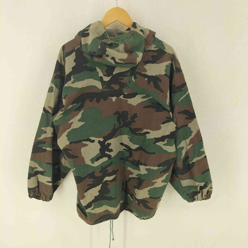 CAB CLOTHING カモ柄 SCOVILLジップ リップストップ アノラックパーカー メンズ import:M