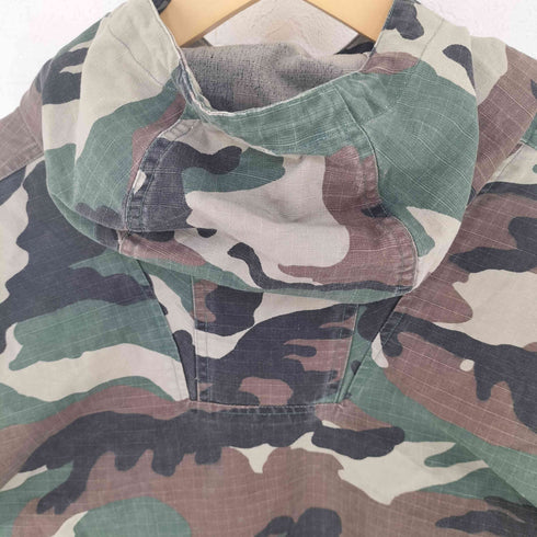 CAB CLOTHING カモ柄 SCOVILLジップ リップストップ アノラックパーカー メンズ import:M
