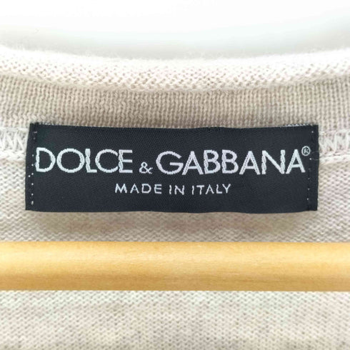 ドルチェアンドガッバーナ DOLCE&GABBANA 00S MADE IN ITALY イタリア製 インサイドアウト バージン ウール ニット セーター メンズ