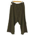 サイトバイヨウジヤマモト syte by Yohji Yamamoto 26SS COTTON/LINEN CANVAS SOFRON FOLDABLE POCKET PANTS コットン リネン キャンバス ソフロン フォールダブル ポケット パンツ メンズ JPN:3