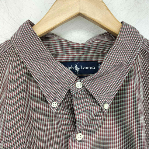 ラルフローレン RALPH LAUREN ボタンダウン チェックシャツ メンズ 3XLT