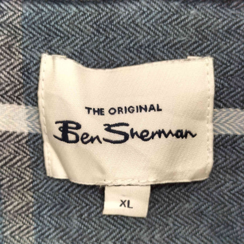 ベンシャーマン Ben Sherman チェックヘリンボーン ボタンダウンシャツ メンズ JPN:XL