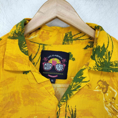 good vibes アロハシャツ メンズ import:XL