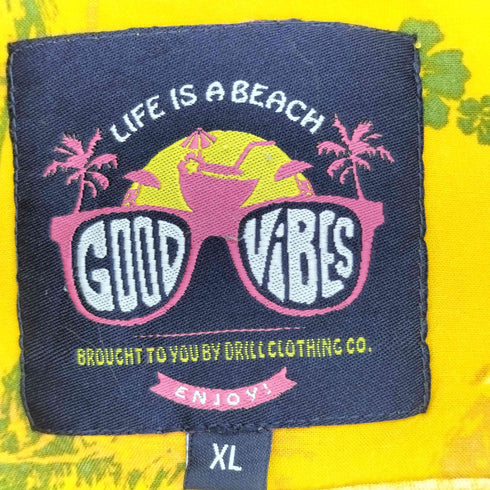 good vibes アロハシャツ メンズ import:XL