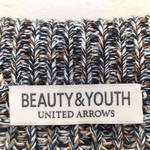 ビューティーアンドユースユナイテッドアローズ BEAUTY & YOUTH UNITED ARROWS クリスプ アゼ フォルム ニット メンズ M