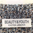 ビューティーアンドユースユナイテッドアローズ BEAUTY & YOUTH UNITED ARROWS クリスプ アゼ フォルム ニット メンズ M